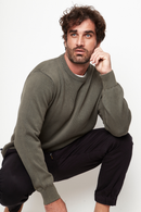 Sweater Tros Orgánico Verde Hombre-2