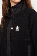 Polar Gael Reciclado Negro Mujer-7