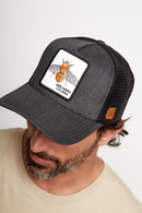 Jockey Abejorro Orgánico Negro Lavado-6