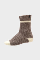 Calcetin Tepe Lana Merino Beige-1