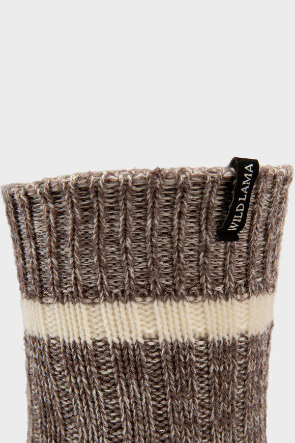 Calcetin Tepe Lana Merino Beige