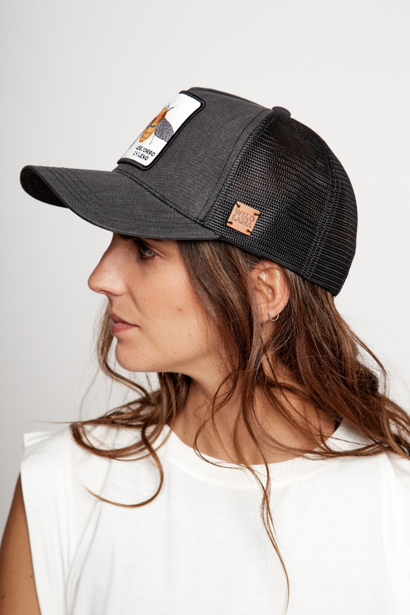 Jockey Abejorro Orgánico Negro Lavado