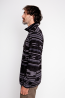 Polar Lava Reciclado Negro Melange Print Hombre-3