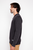 Sweater Tros Orgánico Negro Hombre-3