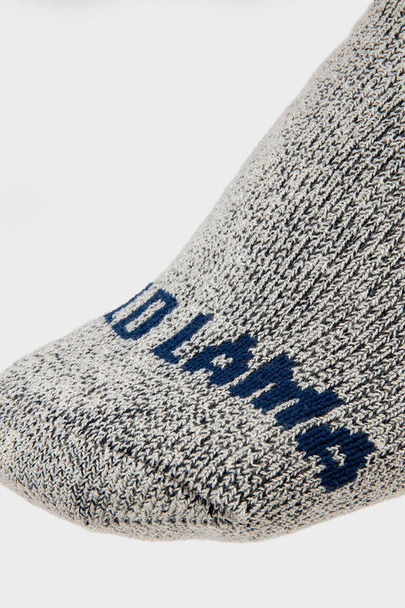 Calcetin Cos Lana Merino Azul