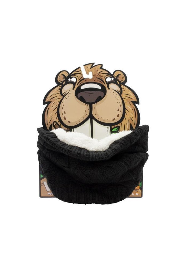 Neckwarmer Reciclado Black | Wild Lama