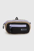 Banano Montaña Reciclado Negro con Beige-5