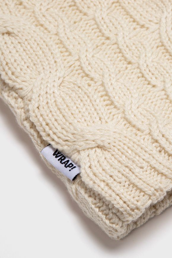 Neckwarmer Reciclado Crema
