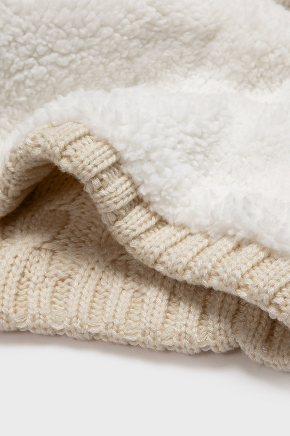 Neckwarmer Reciclado Crema