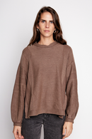 Sweater Viga Orgánico Café Mujer-2