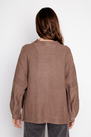 Sweater Viga Orgánico Café Mujer-4