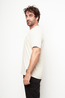 Polera Taiel Orgánica Beige Hombre-3