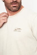 Polera Taiel Orgánica Beige Hombre-5