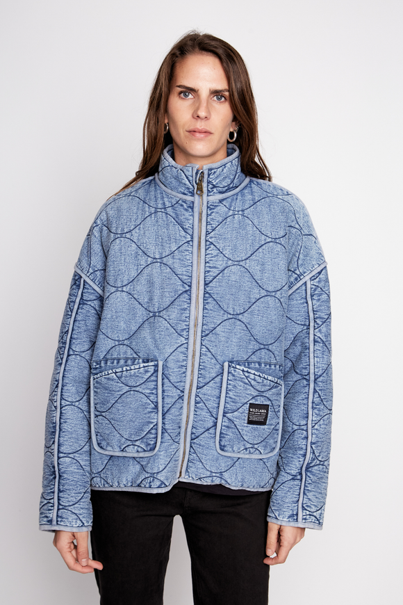 Chaqueta Vespa Orgánica Light Blue Denim Mujer