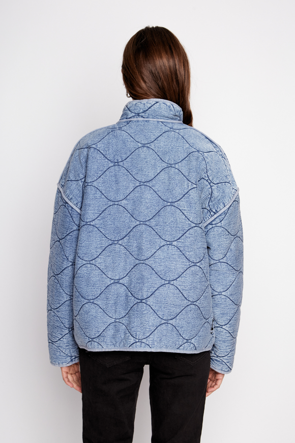 Chaqueta Vespa Orgánica Light Blue Denim Mujer
