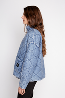Chaqueta Vespa Orgánica Light Blue Denim Mujer-4