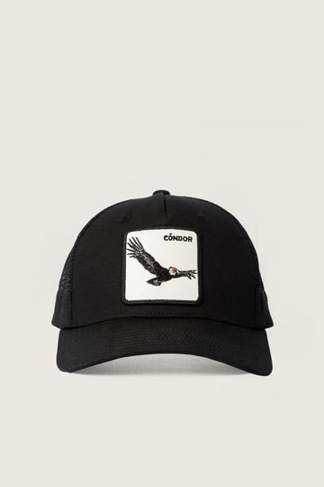 Jockey Cóndor Ripstop Algodón Orgánico Negro | Wild Lama