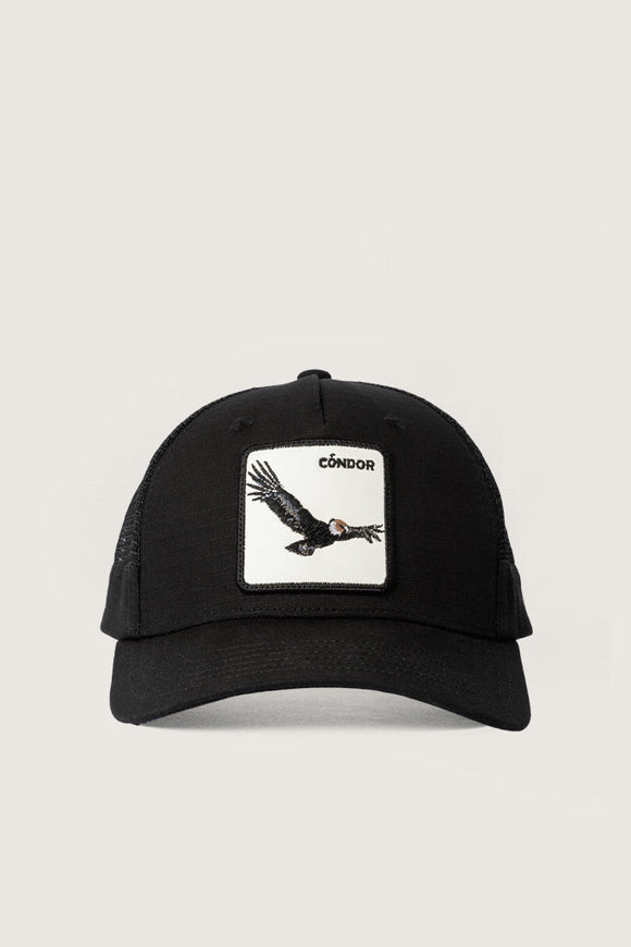 Jockey Cóndor Ripstop Algodón Orgánico Negro | Wild Lama