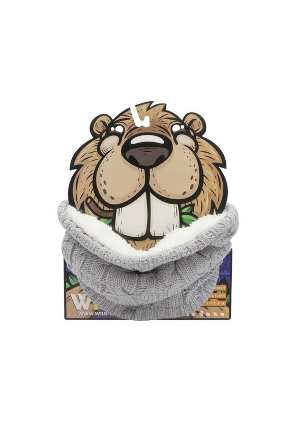 Neckwarmer Reciclado Grey | Wild Lama