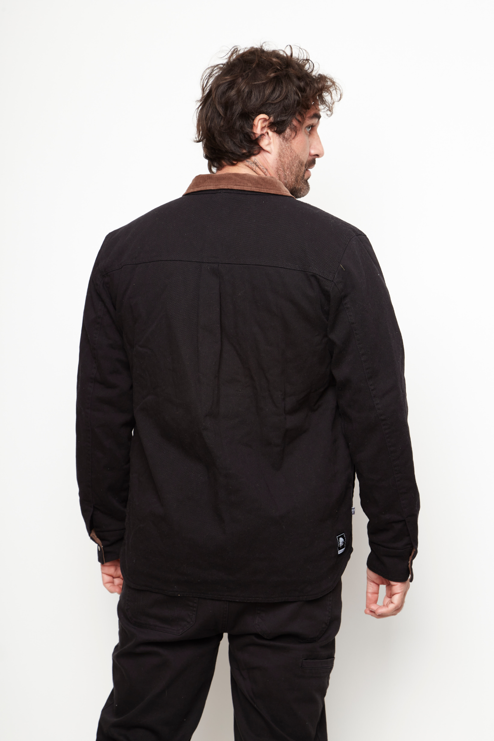 Chaqueta Roble Orgánica Negro Hombre