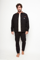 Chaqueta Roble Orgánica Negro Hombre-4