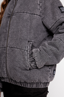 Parka Puffa Jeans Silveria Orgánica Negra Mujer-6