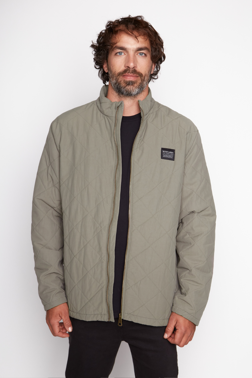 Chaqueta Volga Orgánica Verde Hombre