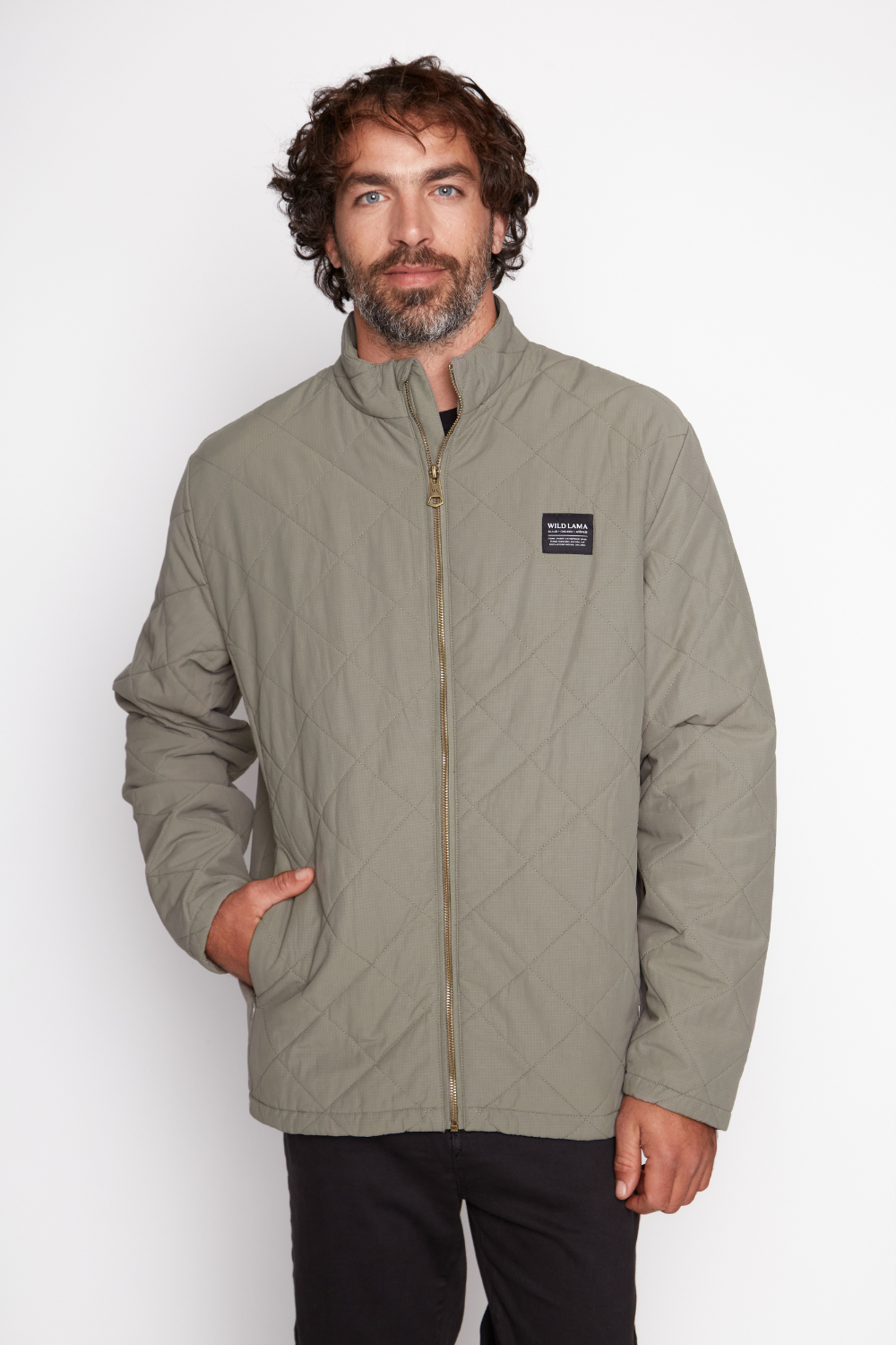 Chaqueta Volga Orgánica Verde Hombre