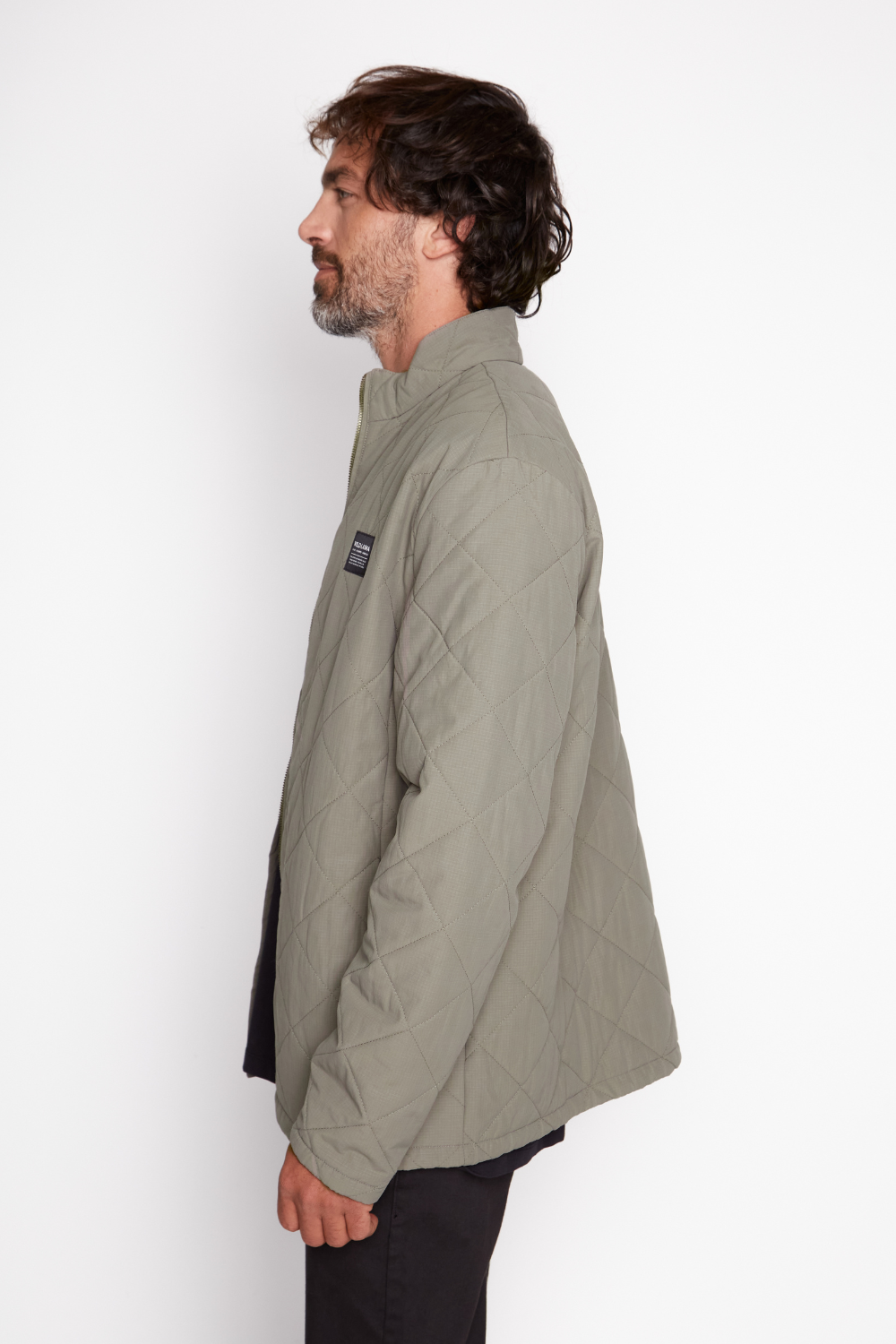 Chaqueta Volga Orgánica Verde Hombre