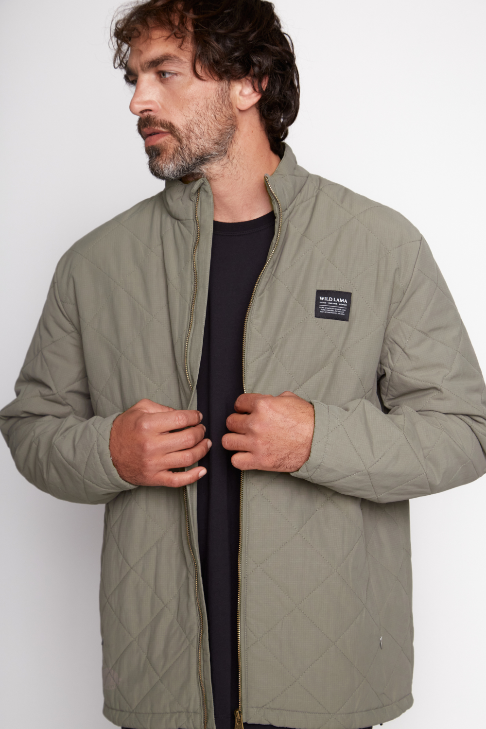 Chaqueta Volga Orgánica Verde Hombre