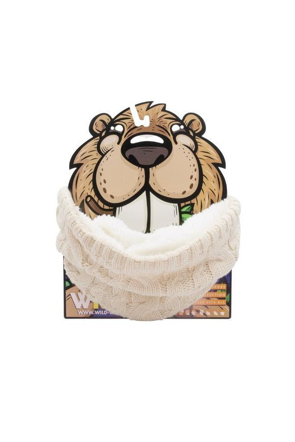Neckwarmer Reciclado Cream | Wild Lama