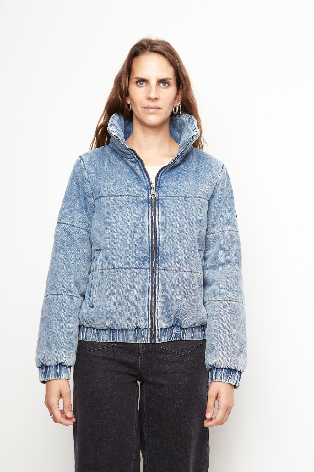 Parka Puffa Jeans Silveria Orgánica Mujer - 0