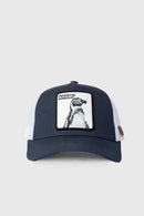 Jockey Pingüino de Humboldt Ripstop Algodón Orgánico Azul | Wild Lama