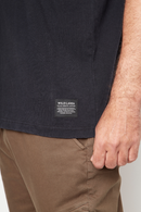Polera Taiel Orgánica Negro Hombre-7
