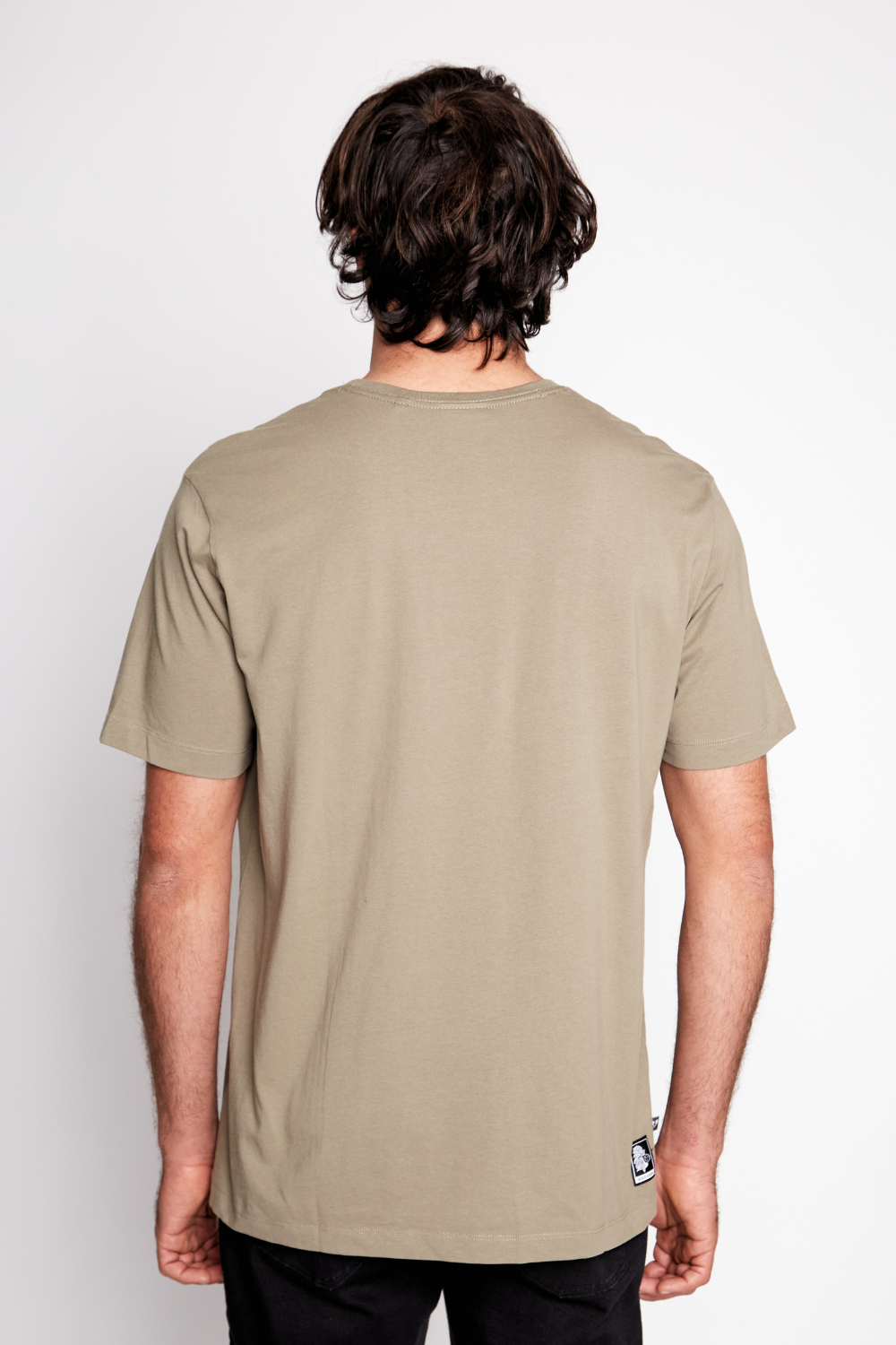 Polera Duna Orgánica Verde Hombre