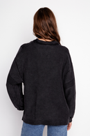 Sweater Viga Orgánico Negro Mujer-4