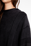 Sweater Viga Orgánico Negro Mujer-5