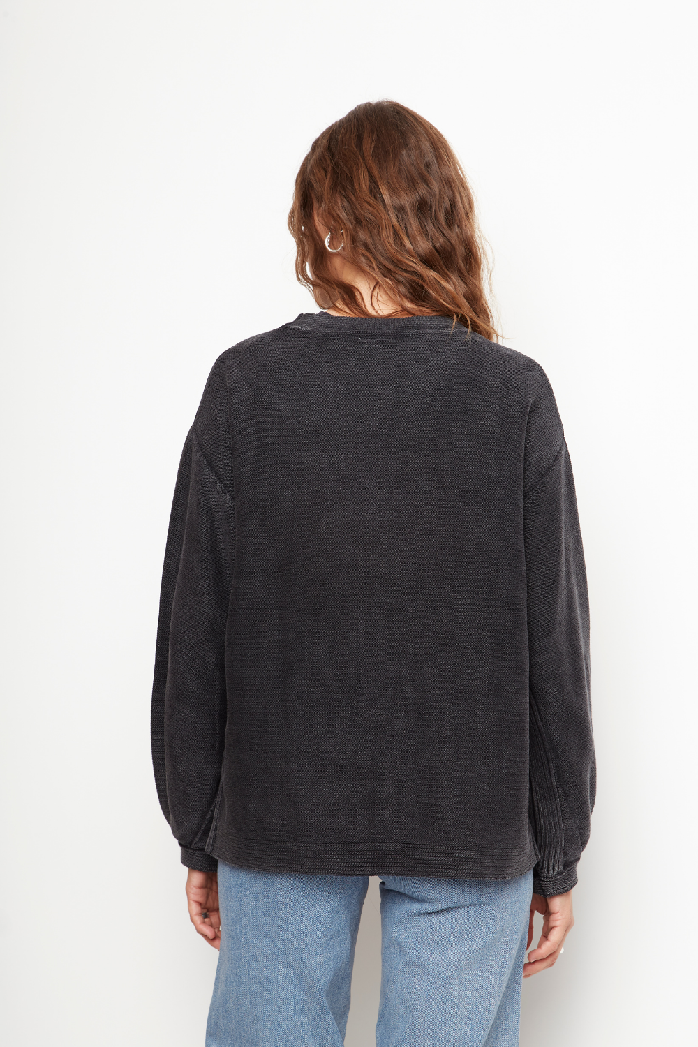 Sweater Noir Orgánico Negro Mujer