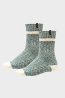 Calcetín Tepe Lana Merino Verde-1