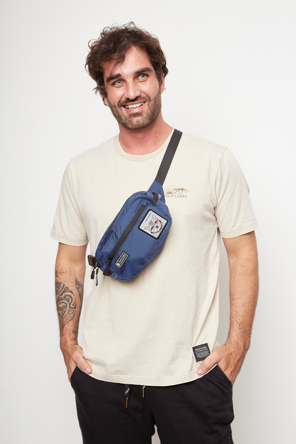 Banano Animal Reciclado Azul