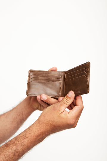 Billetera Lauca Reciclada Café - 0