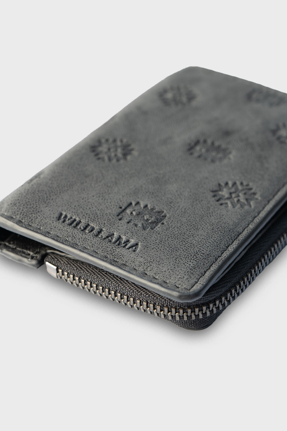 Billetera Niara Reciclada Gris Oscuro