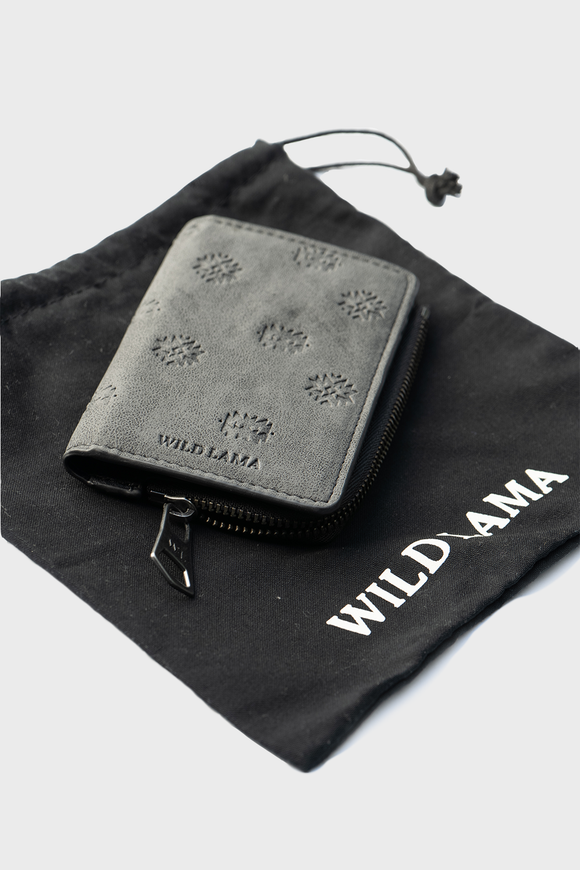 Billetera Niara Reciclada Gris Oscuro