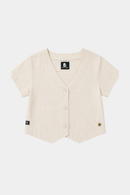 Blusa Nysa Beige Mujer-8