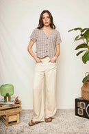 Blusa Nysa Café Mujer-2