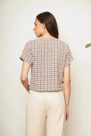 Blusa Nysa Café Mujer-4
