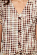 Blusa Nysa Café Mujer-6
