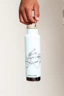 Botella Insulated Reciclada Zorro Celeste x Klean Kanteen-1