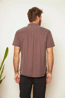 Camisa Jim Café Hombre-4