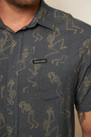 Camisa Mero Calavera Negra  Hombre-5
